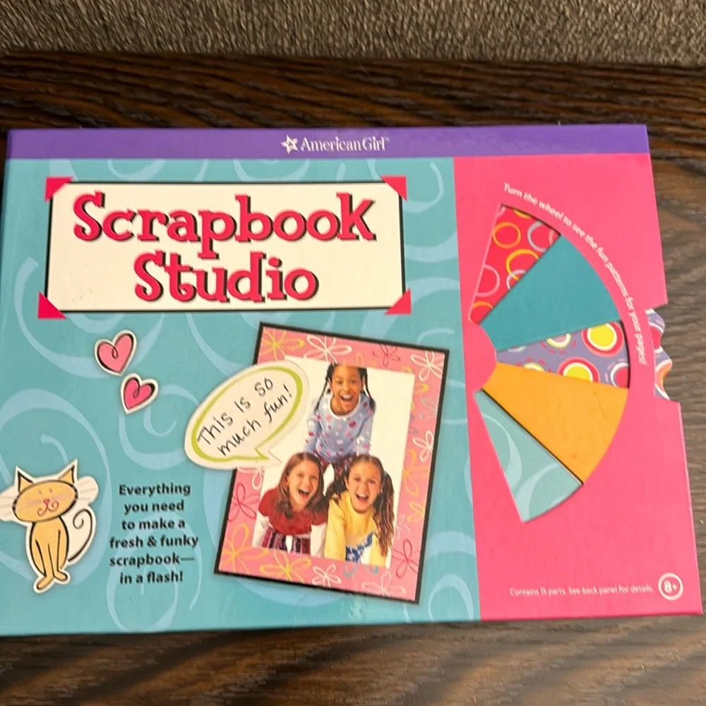 NEW American Girl Scrapbook Studio Kit 2008